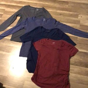 Maternity shirt bundle of 4